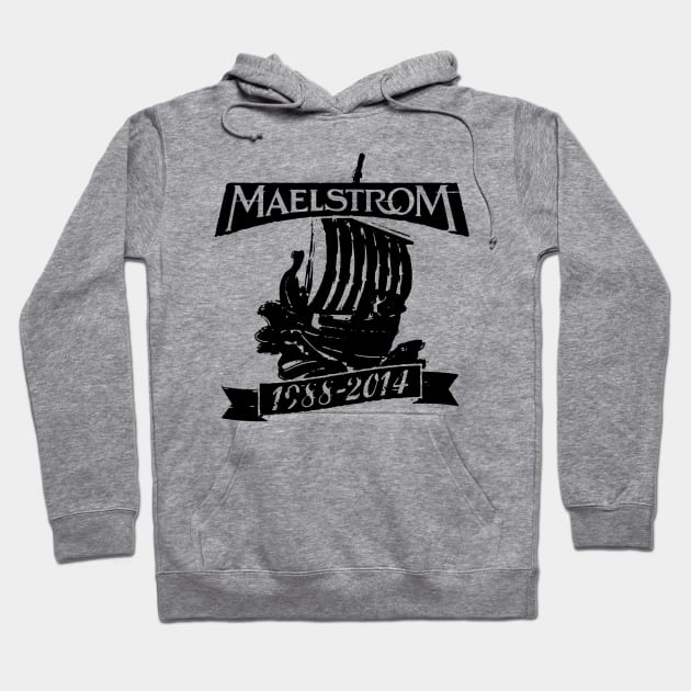 Maelstrom - black Hoodie by Keniko